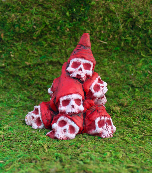 Zombie Gnomes: A Pile of Gnumb Skulls