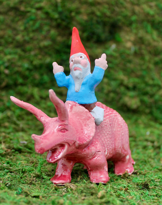 Zombie Gnomes: Tim's Triceratops