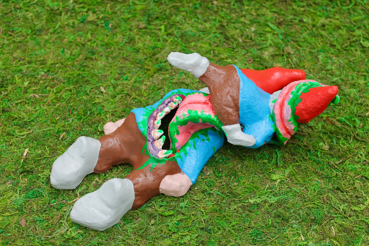 Zombie Gnomes: Passed Out Pat Is Not a Mimic (One of a Kind Piece)