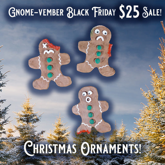 3 Ginger-Dead Men (Christmas Ornaments)