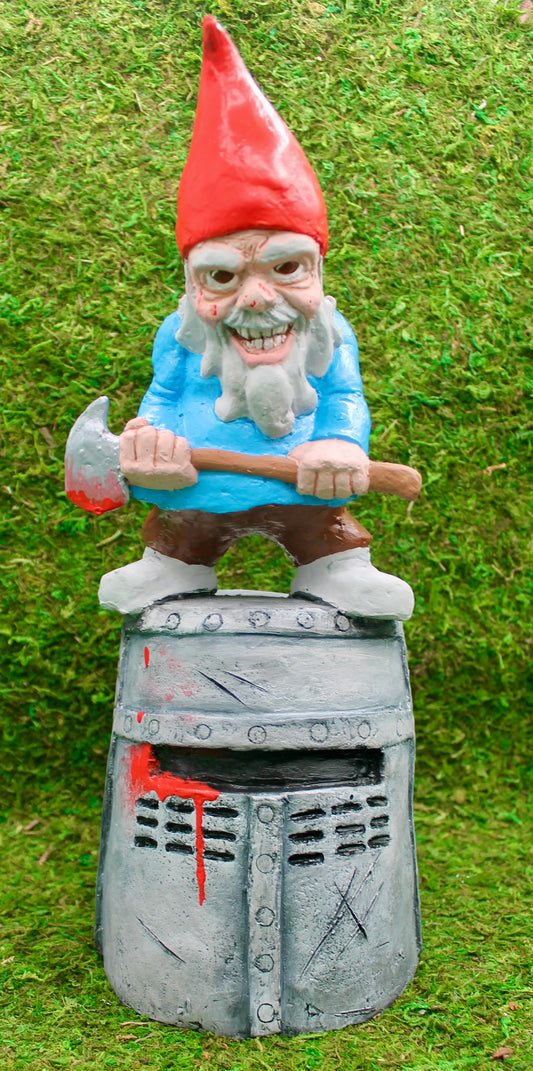 Zombie Gnomes: Gnome vs Knight (One of a Kind Piece)