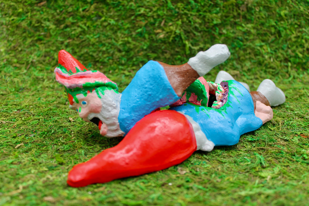 Zombie Gnomes: Passed Out Pat Is Not a Mimic (One of a Kind Piece)