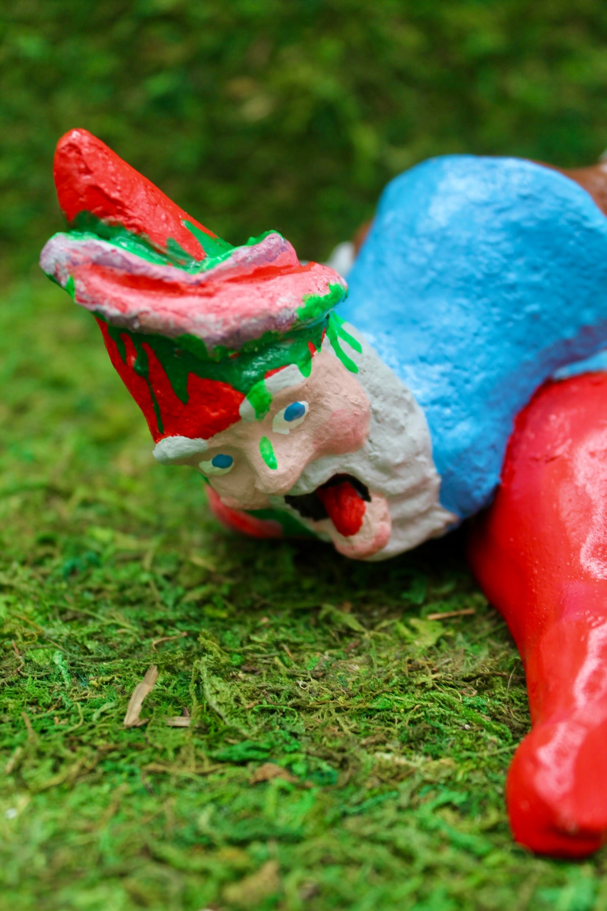 Zombie Gnomes: Passed Out Pat Is Not a Mimic (One of a Kind Piece)